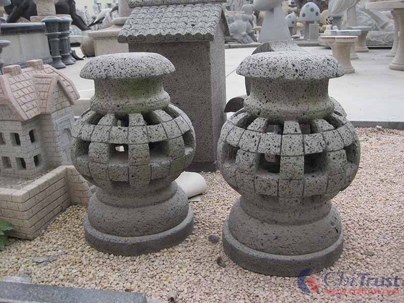 Japanese style granite Stone Lantern 19